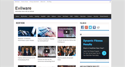 Desktop Screenshot of evilware.com